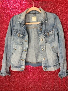 J. Crew Light Blue Denim Trucker Jacket